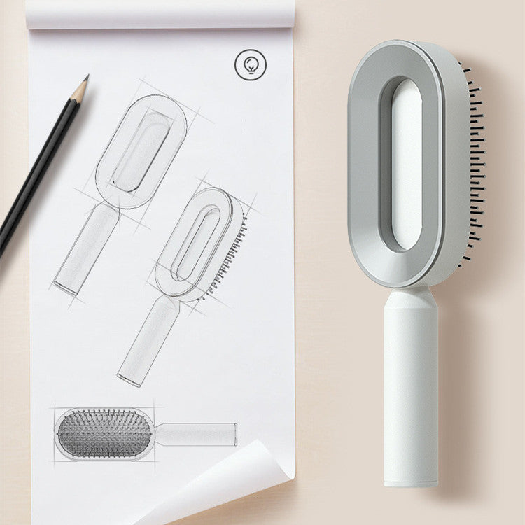 Brosse auto-nettoyante et anti-statique