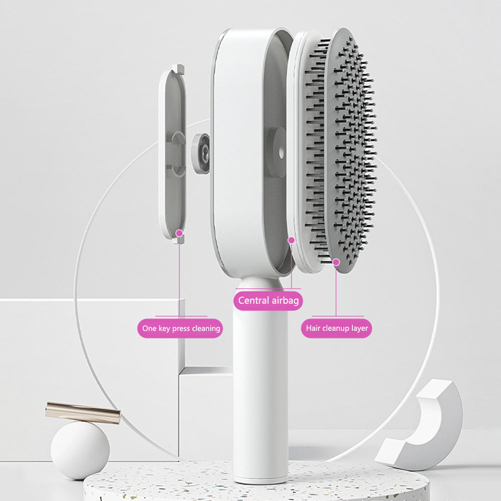 Brosse auto-nettoyante et anti-statique