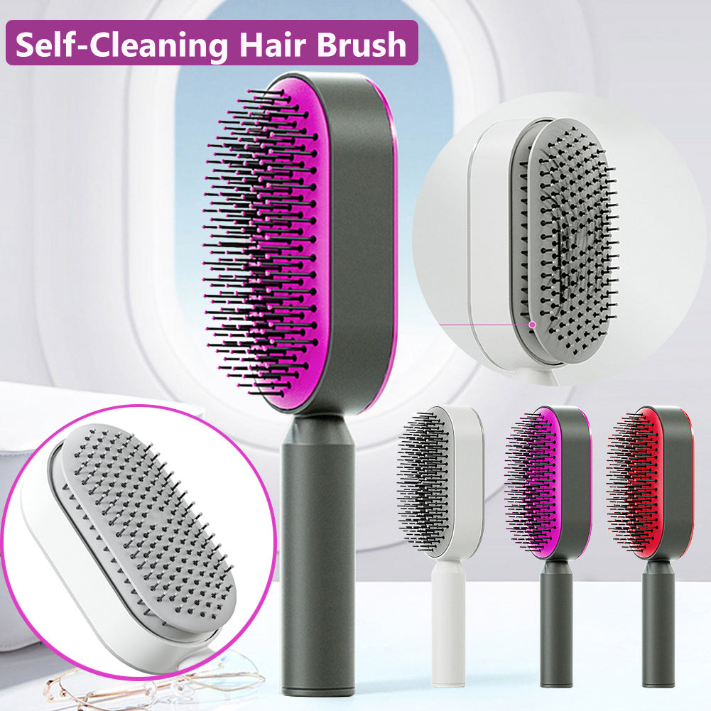 Brosse auto-nettoyante et anti-statique