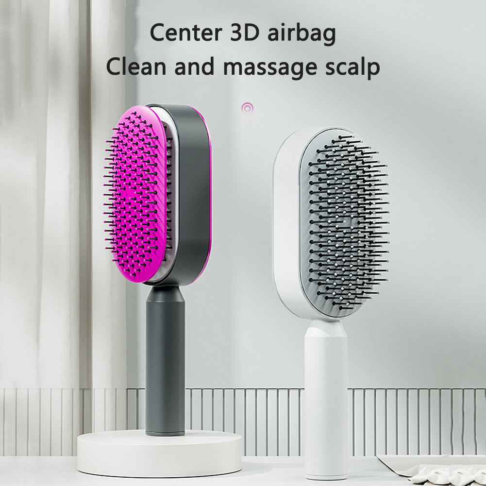 Brosse auto-nettoyante et anti-statique