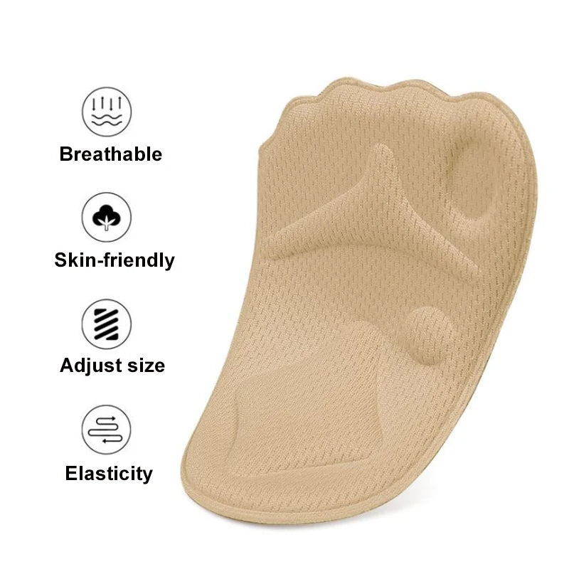 Coussinets de pieds femme – Demi-semelles talons hauts, lot de 2