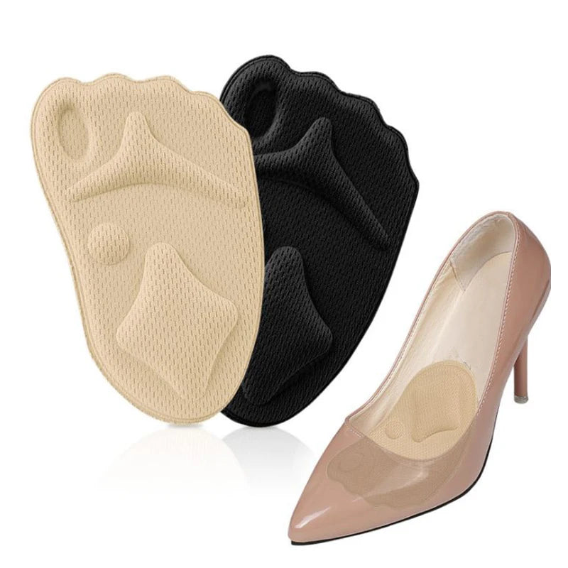 Coussinets de pieds femme – Demi-semelles talons hauts, lot de 2