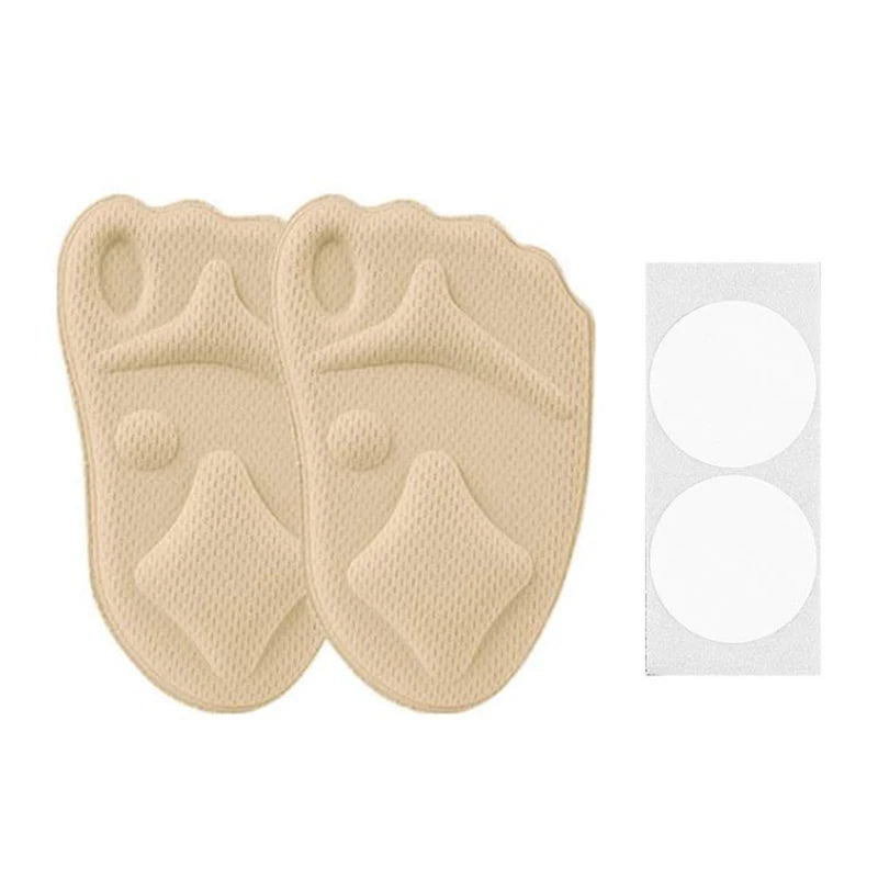Coussinets de pieds femme – Demi-semelles talons hauts, lot de 2