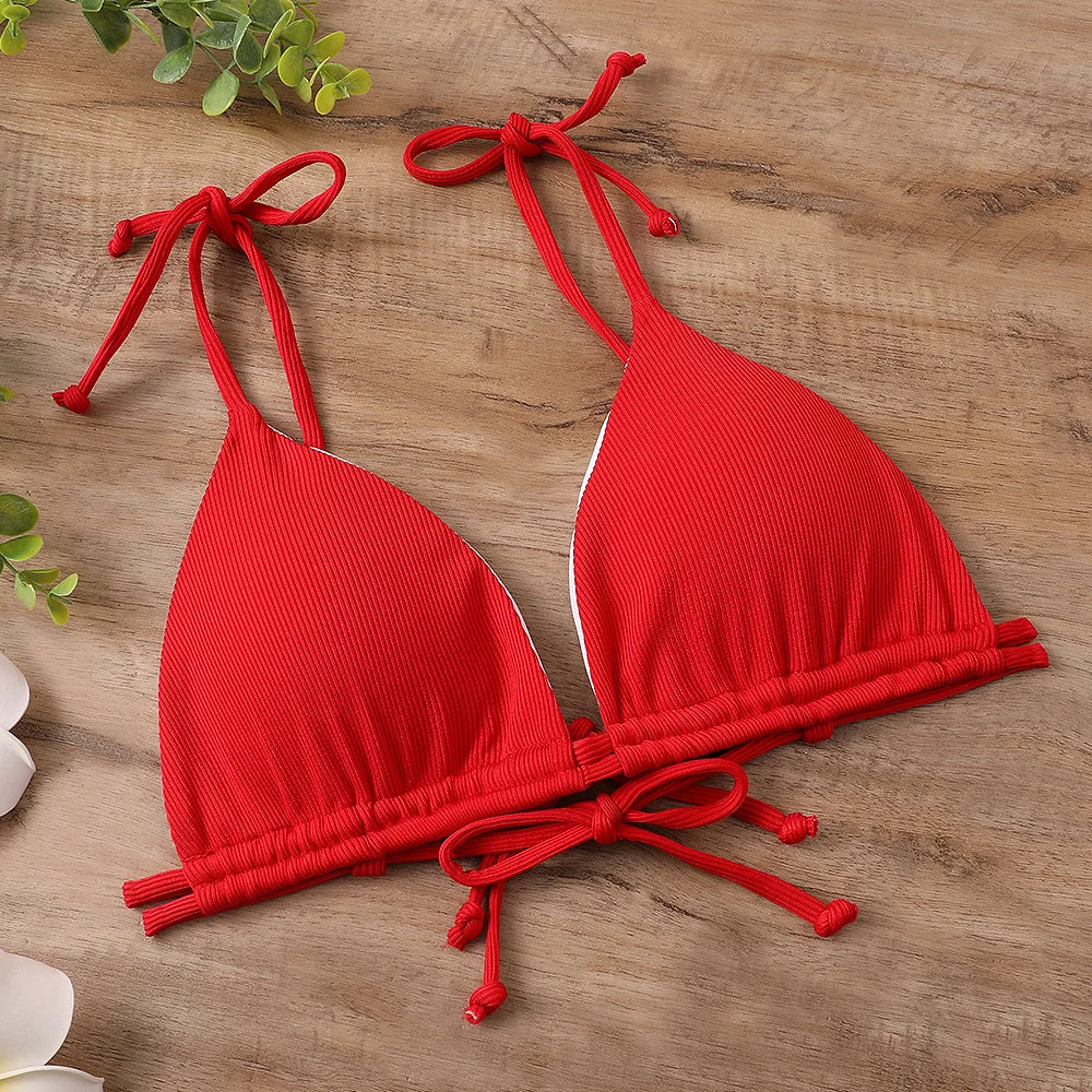 Bikini 2 Pièces – Style Brésilien -Plusieurs coloris
