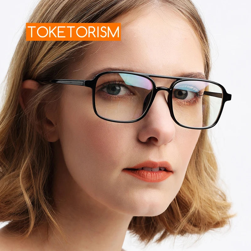 Lunettes vintage unisexe – Double pont – Plusieurs coloris
