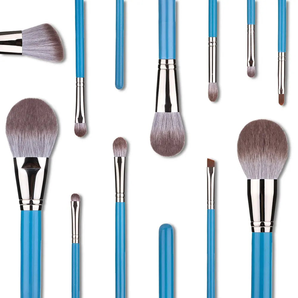 Set 13 Pinceaux Maquillage Professionnels avec Pochette