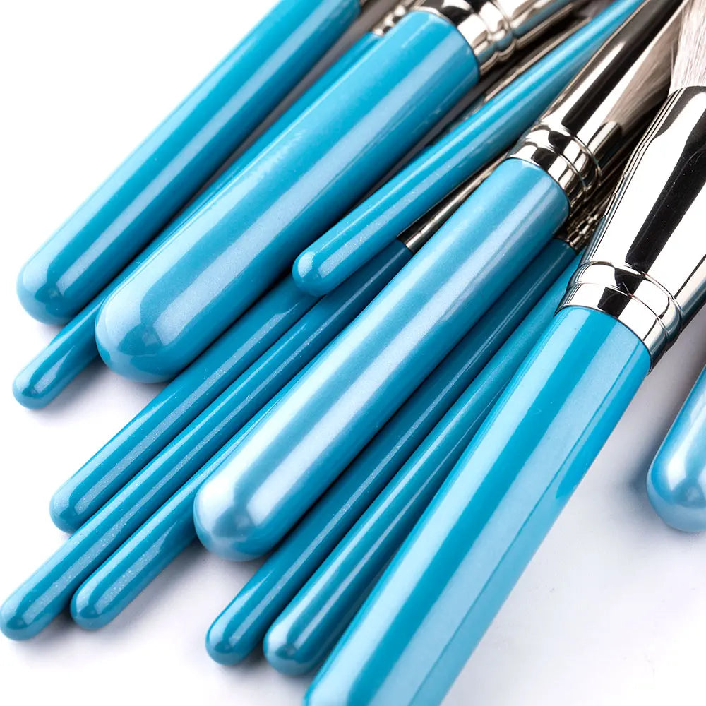 Set 13 Pinceaux Maquillage Professionnels avec Pochette