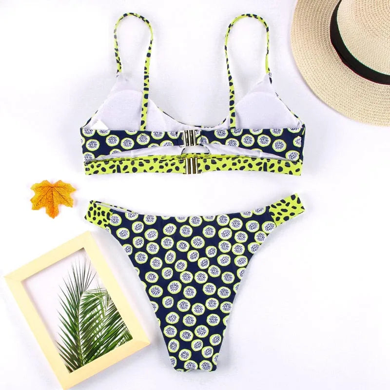 Bikini  Push-Up À Rayures & Pois – Plusieurs coloris