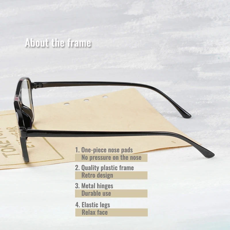 Lunettes vintage unisexe – Double pont – Plusieurs coloris