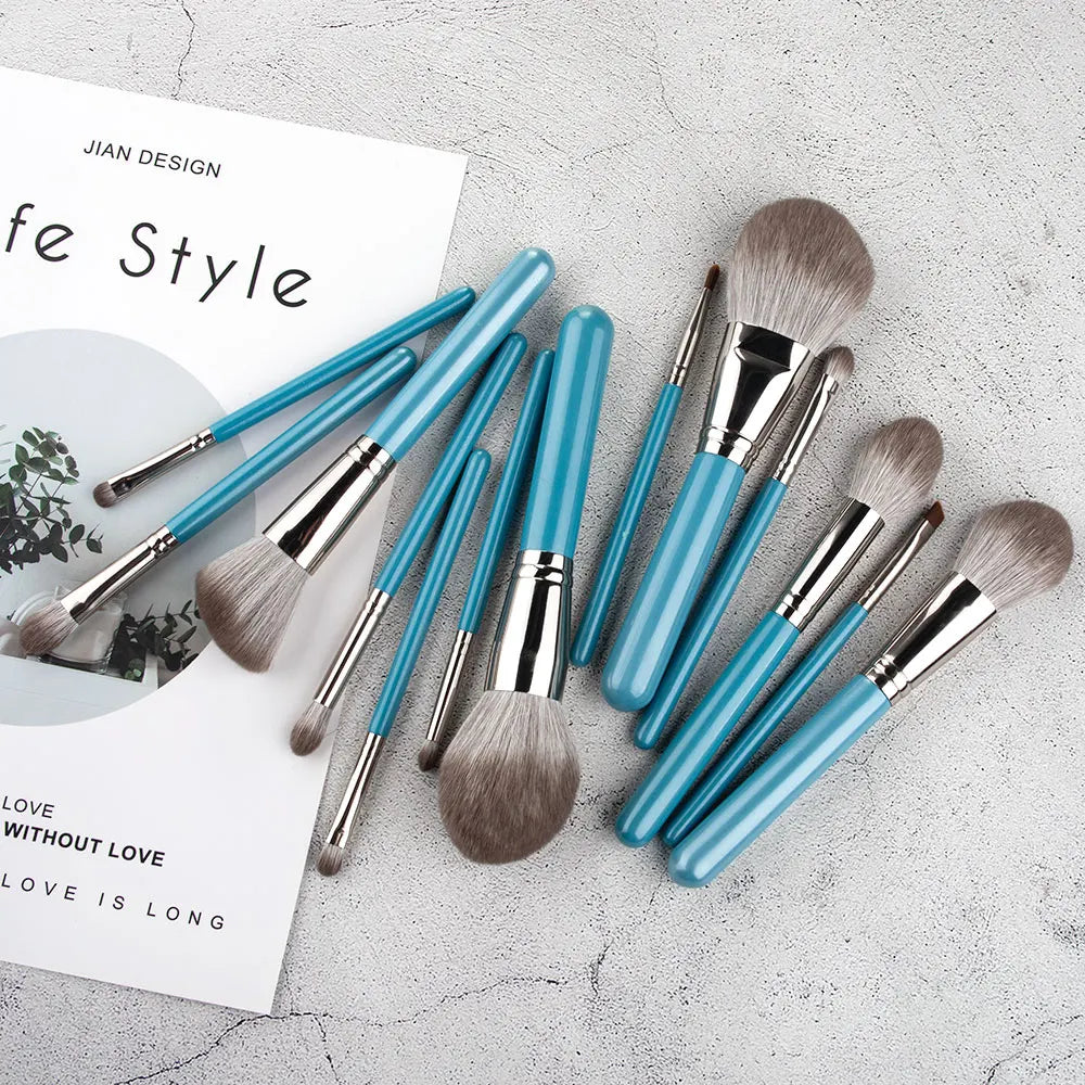 Set 13 Pinceaux Maquillage Professionnels avec Pochette