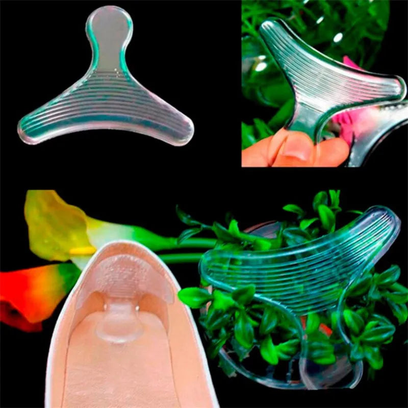 Doublure de talon en silicone gel – Anti-friction, protection talon, 1 paire