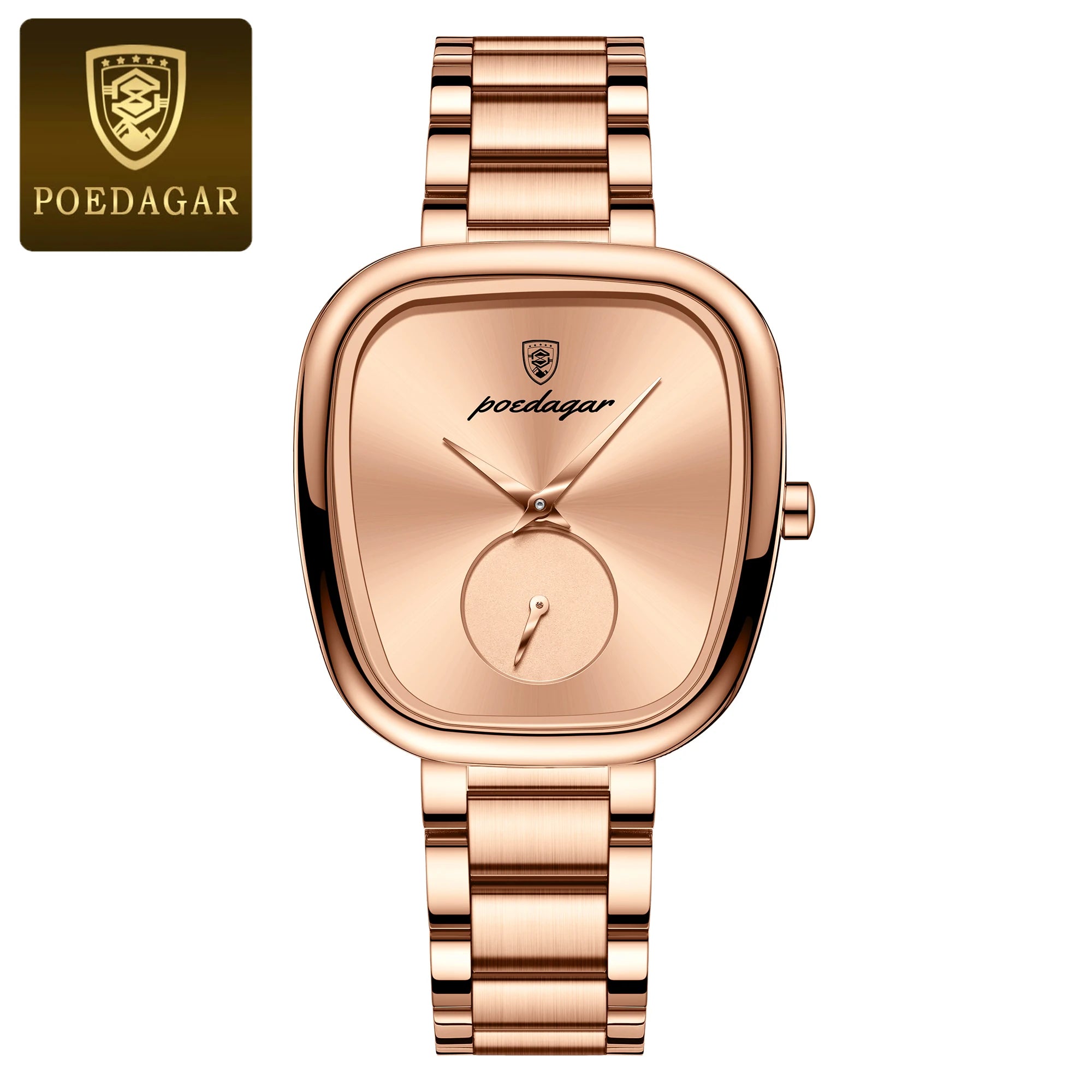 Montre femme luxe – Acier inoxydable, quartz, étanche – Plusieurs coloris