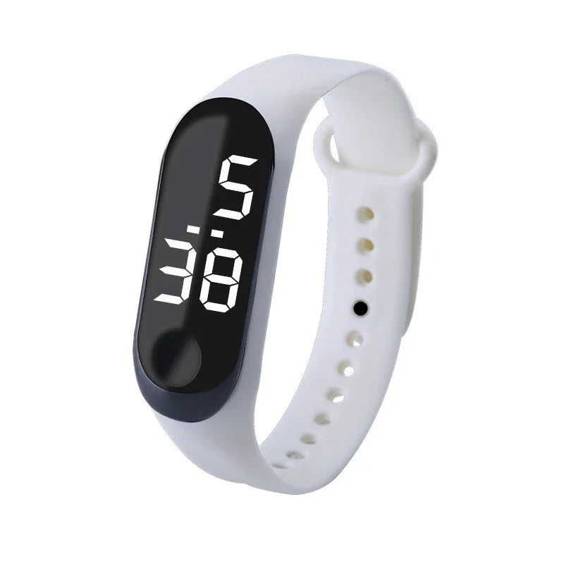 Montre digitale LED femme – Bracelet silicone sport & casual – Plusieurs coloris