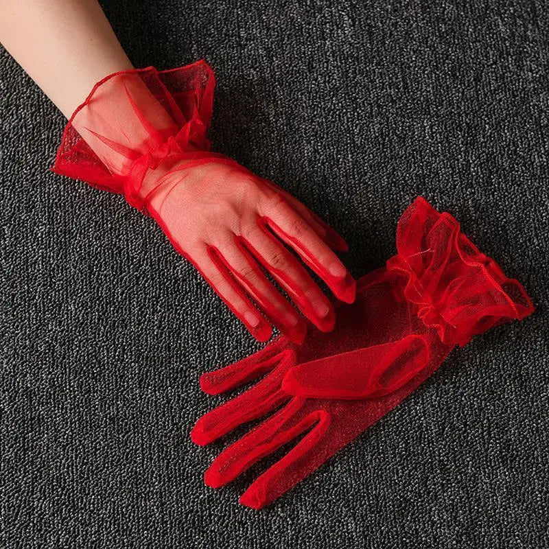 Gants tulle femme 8 coloris