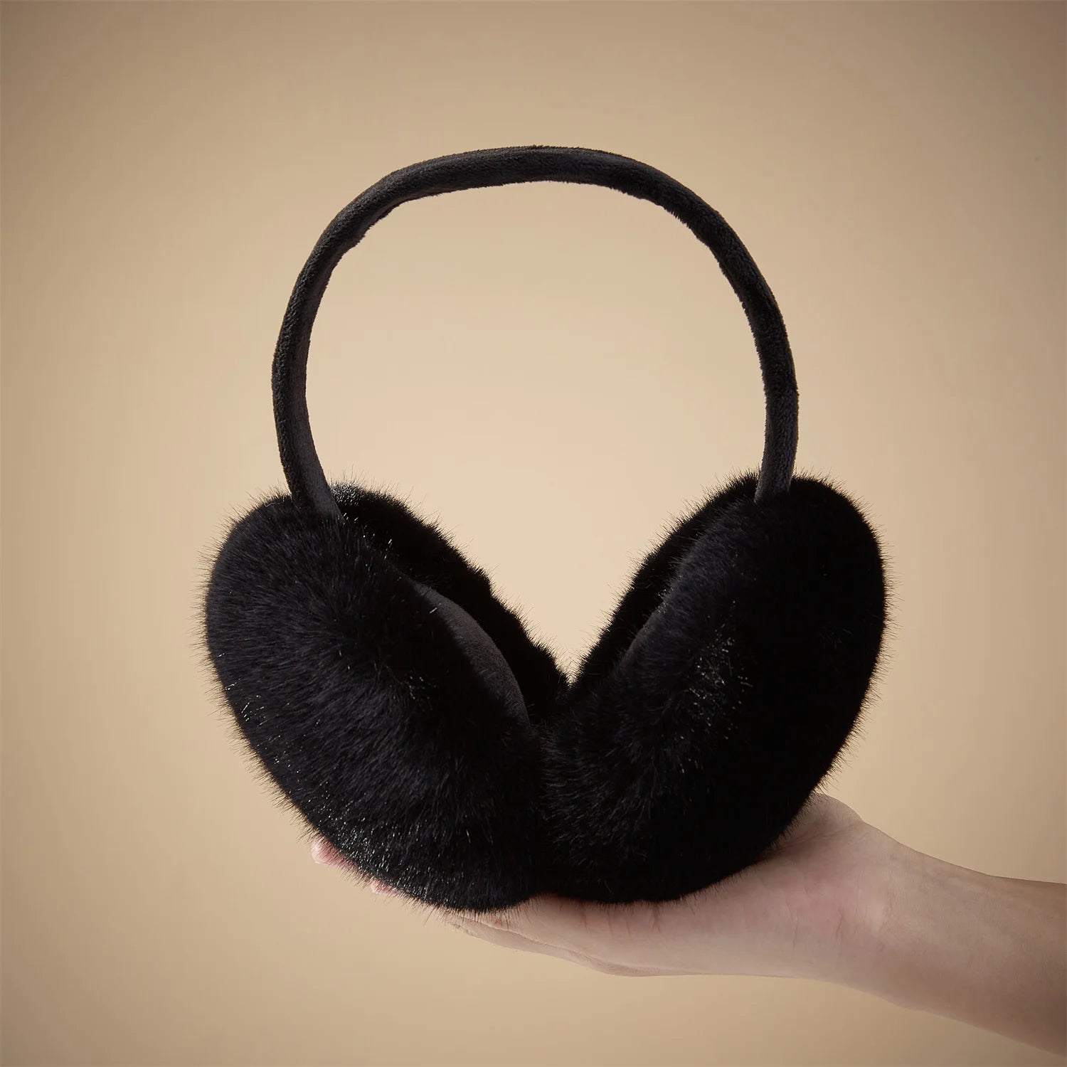 Cache-oreilles fausse fourrure unisexe – Pliables – Plusieurs coloris