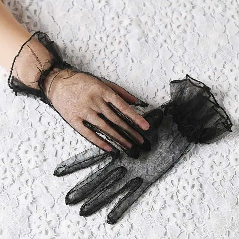 Gants tulle femme 8 coloris