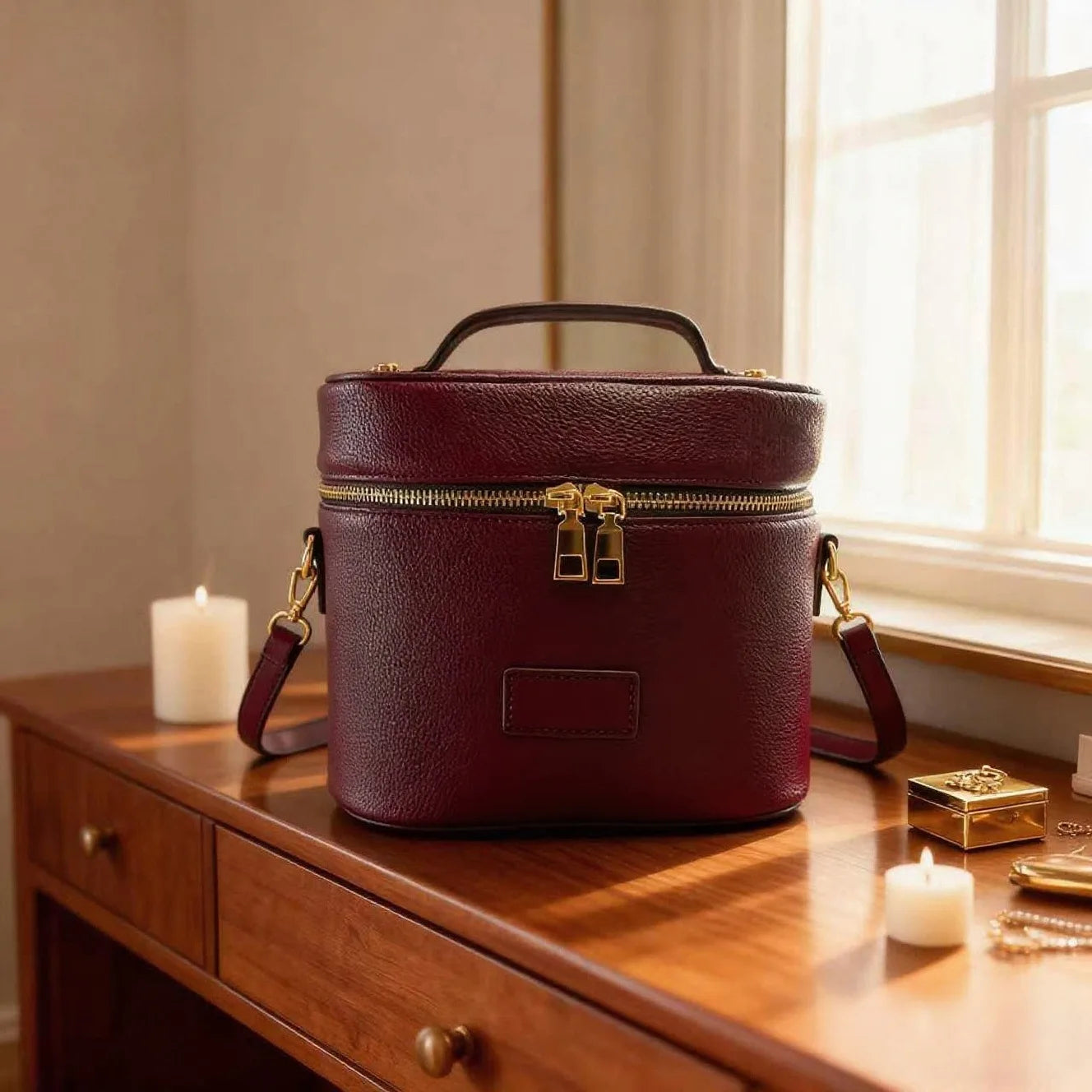 Sac à cosmétiques luxe grande capacité – 5 coloris