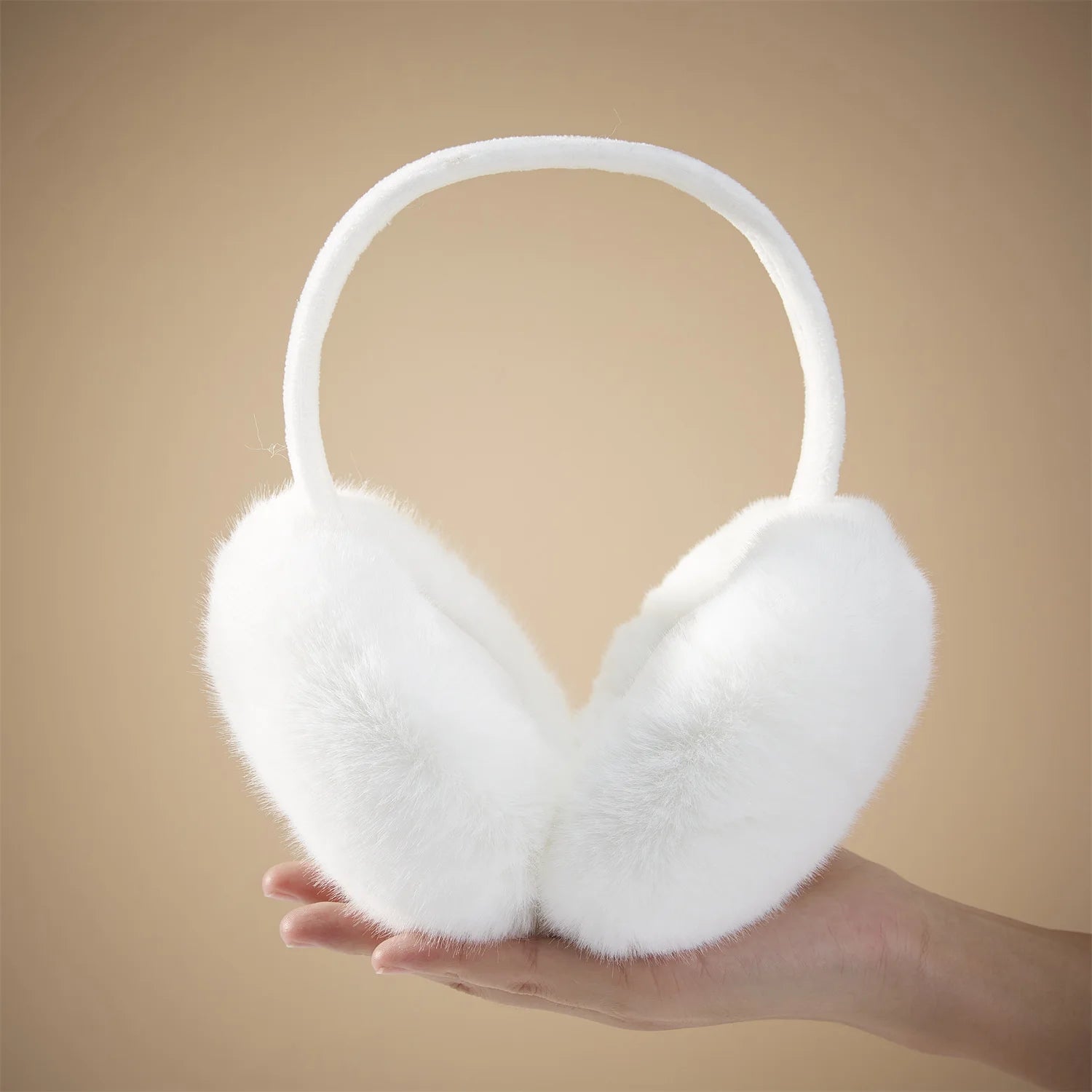 Cache-oreilles fausse fourrure unisexe – Pliables – Plusieurs coloris