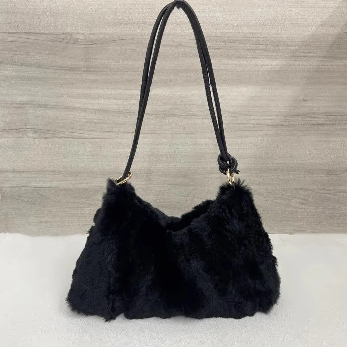 Sac à main femme doux et glamour  -  soirée & hiver, 5 coloris