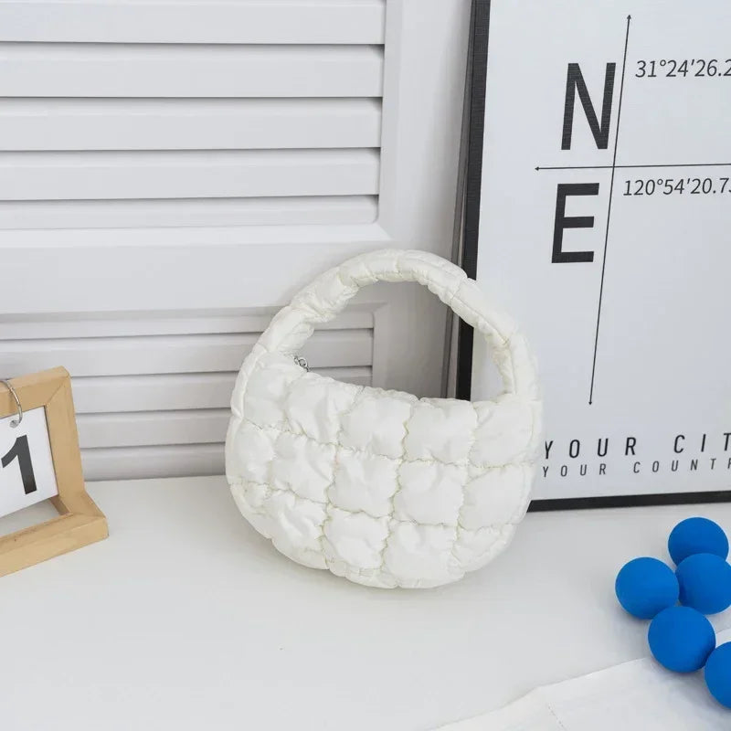 Pochette matelassée en nylon – 2 coloris