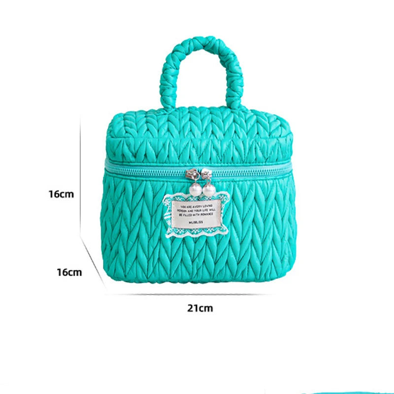 Trousse maquillage grande capacité –  voyage & quotidien 5 coloris