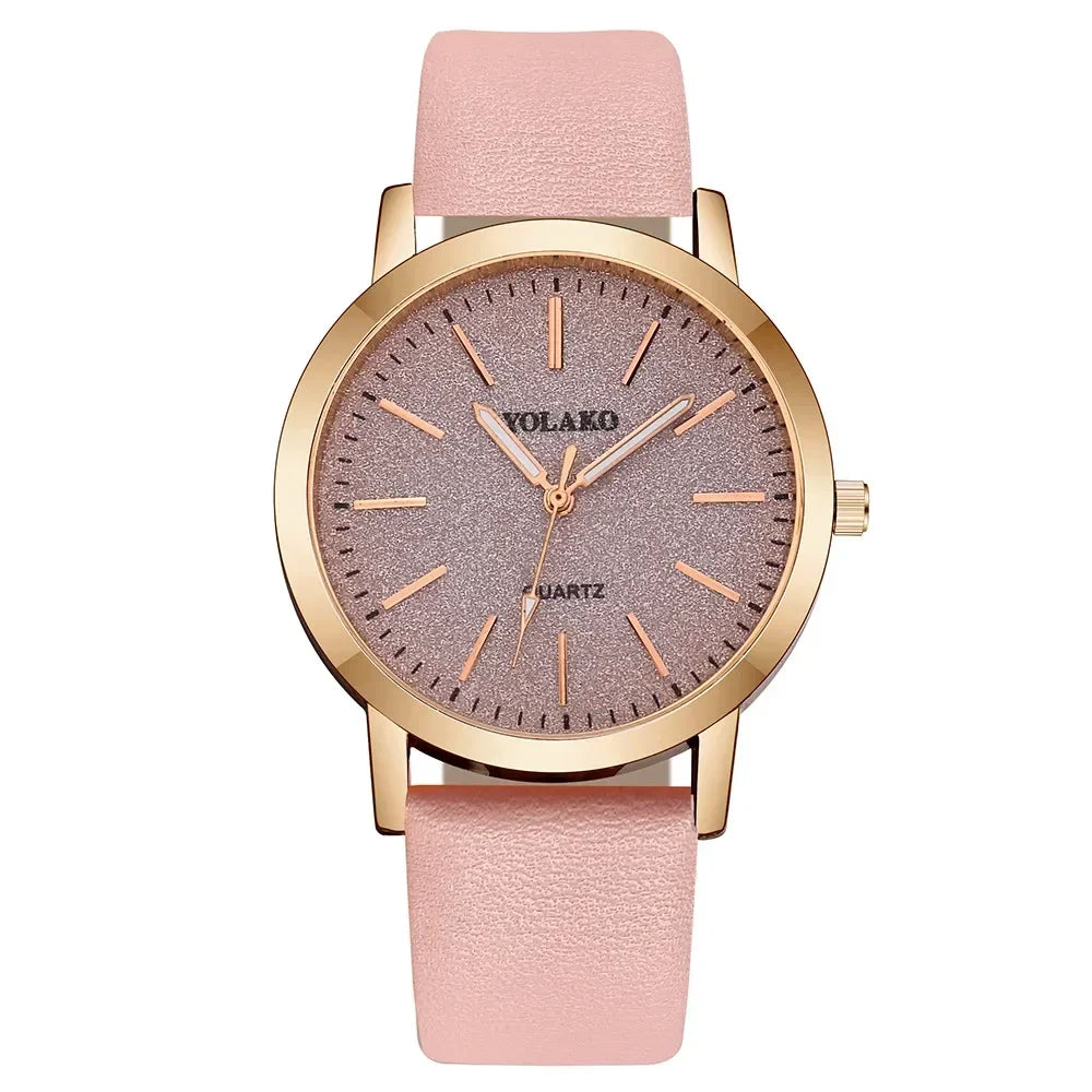 Montre femme cuir quartz – Design luxe & fashion – Plusieurs coloris