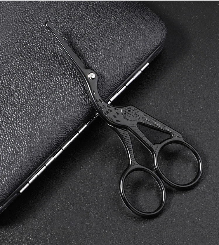 Ciseaux de Précision Visage – Sourcils, Nez, Barbe & Moustache