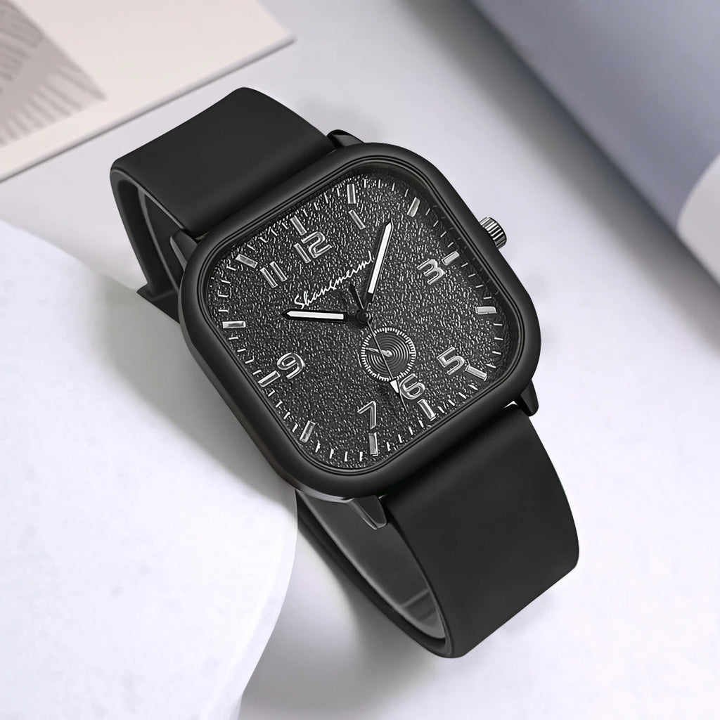 Montre femme quartz – Bracelet silicone confortable – Plusieurs coloris