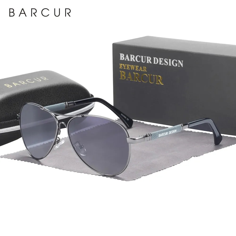 Lunettes de soleil pilote – Monture acier  – Plusieurs coloris