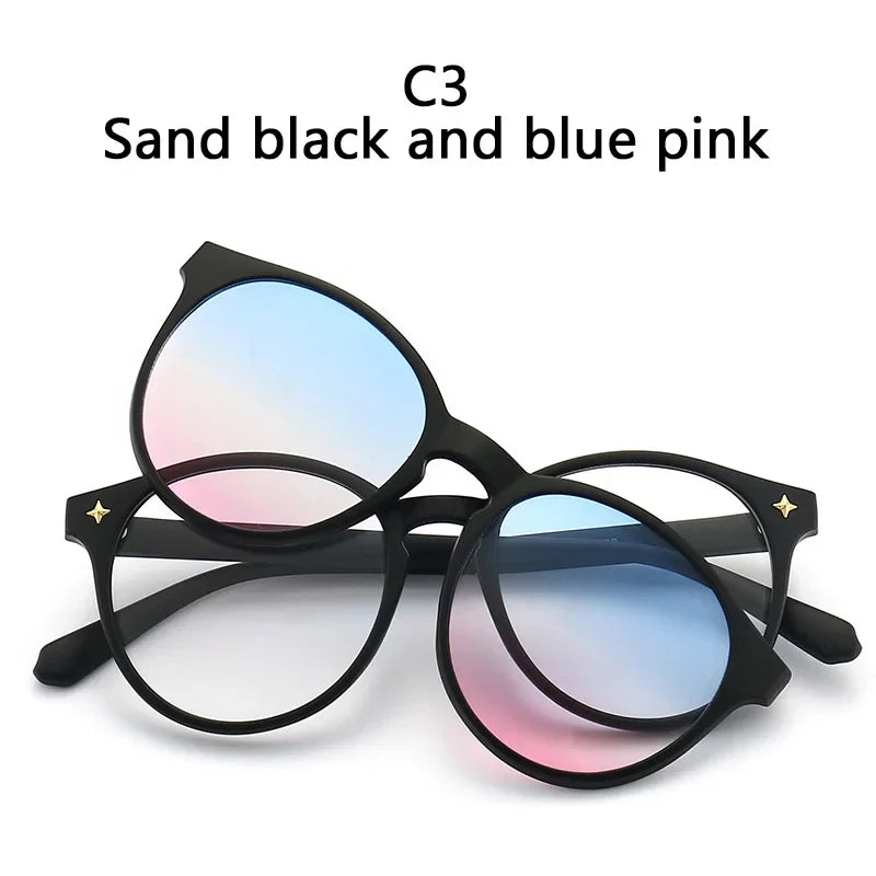 Lunettes de soleil clip magnétique polarisant 2 en 1 – Plusieurs coloris