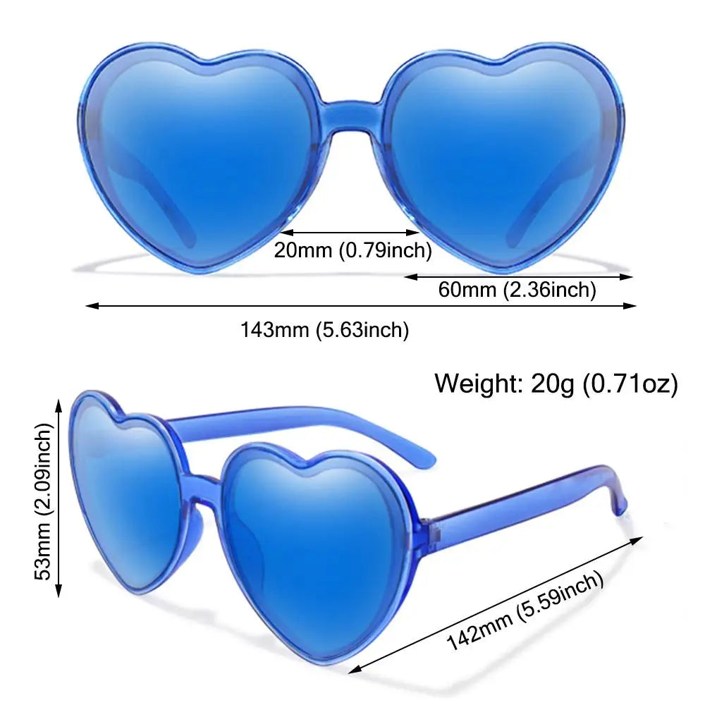 Lunettes cœur femme – Style festif & coloré – 22 coloris