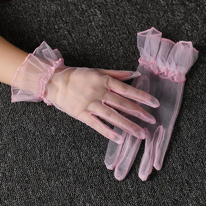 Gants tulle femme 8 coloris