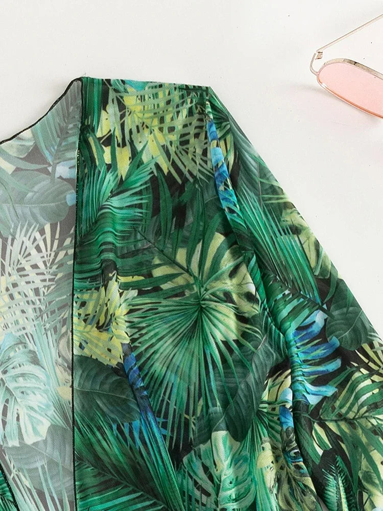 Bikini 2 Pièces – Jupe de Plage & Imprimé Paisley Taille Basse -Plusieurs coloris