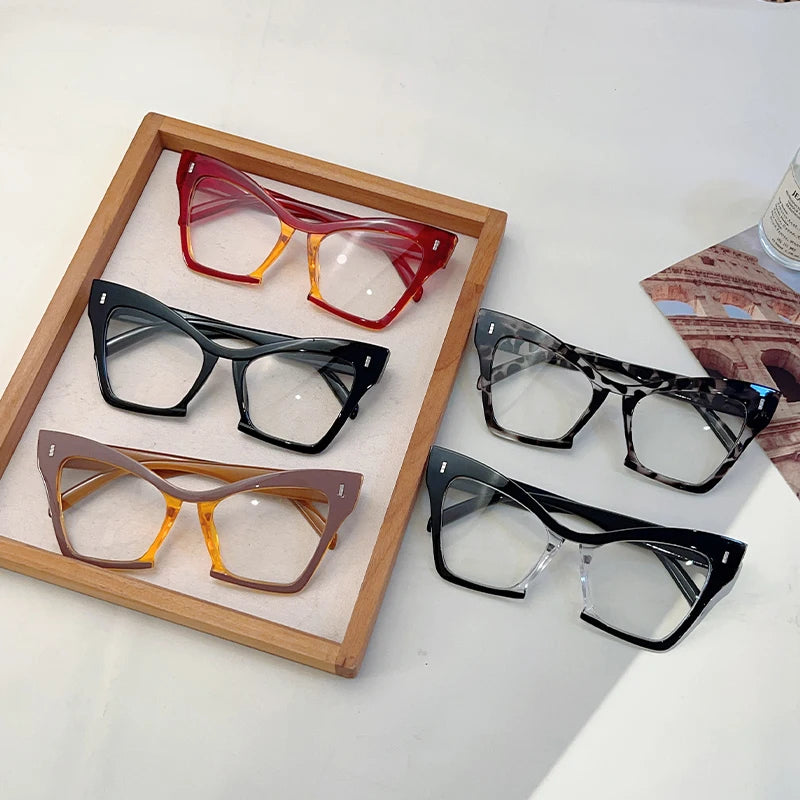 Lunettes œil de chat femme – Monture plastique – Plusieurs coloris