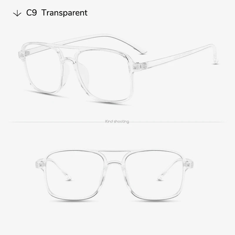 Lunettes vintage unisexe – Double pont – Plusieurs coloris
