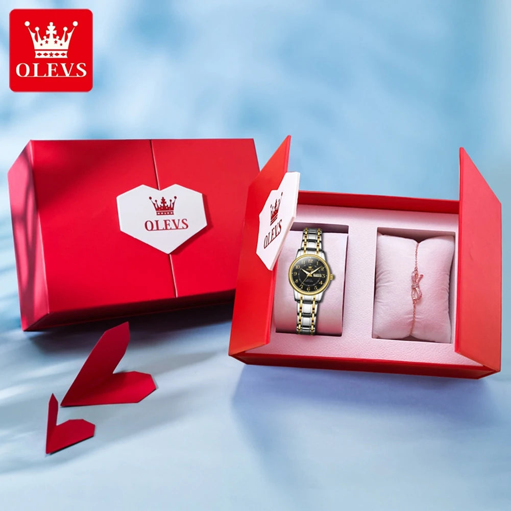 Montre femme – Quartz, acier, élégante – Plusieurs coloris