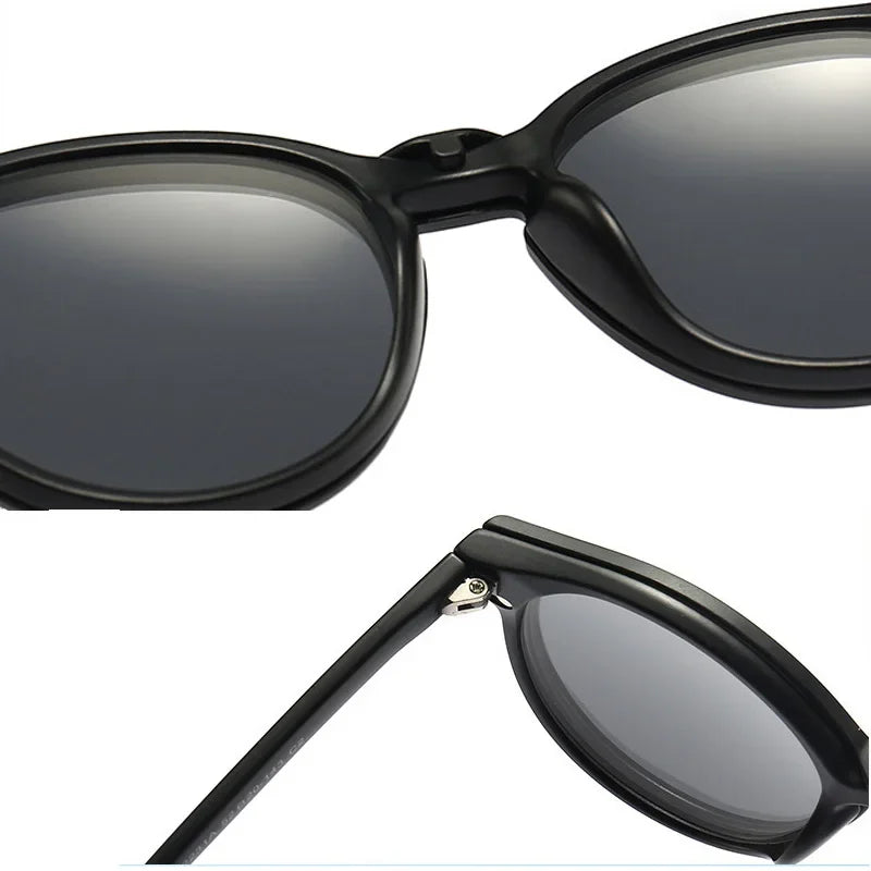 Lunettes de soleil clip magnétique polarisant 2 en 1 – Plusieurs coloris