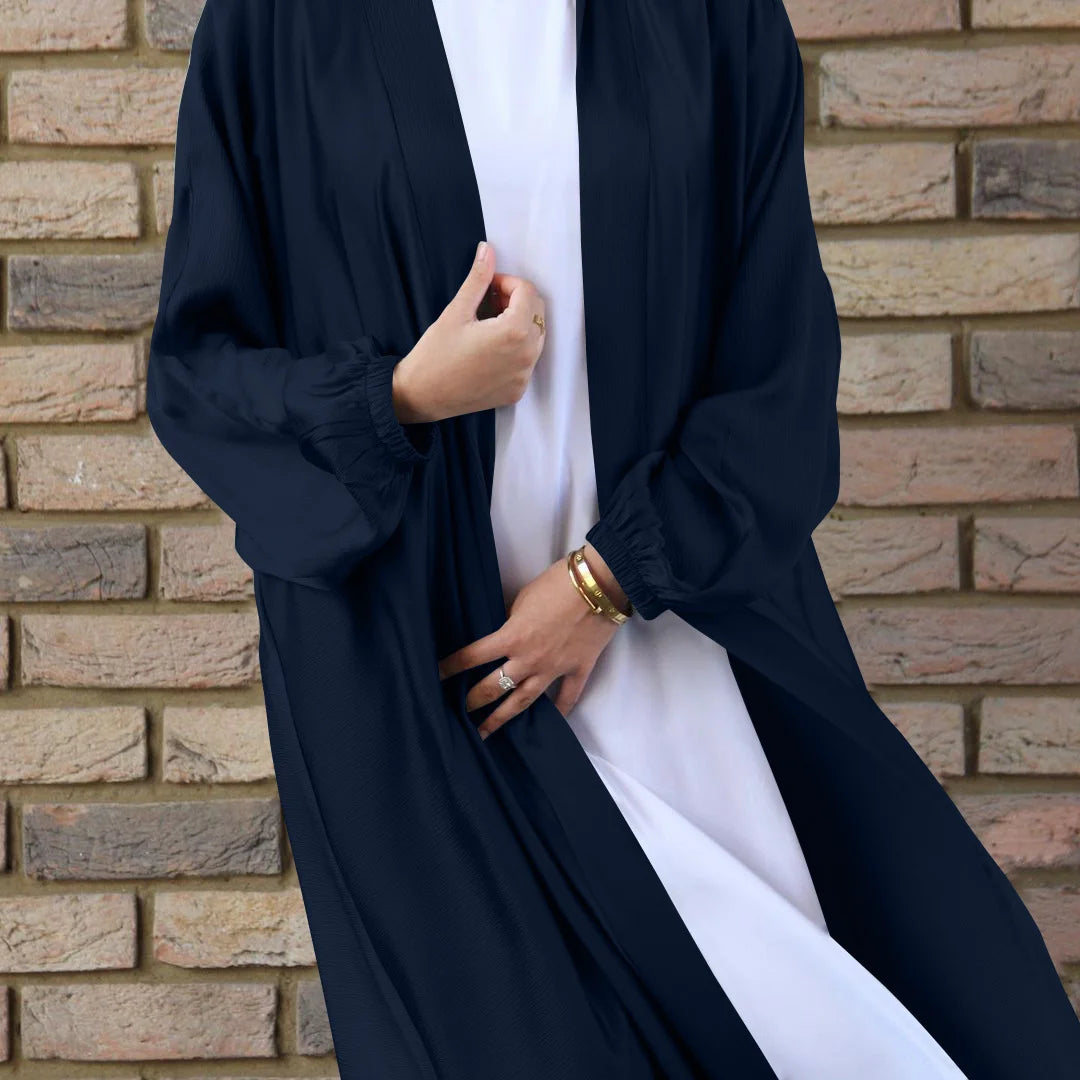 Abaya Satin Longue Élégante - 8 coloris