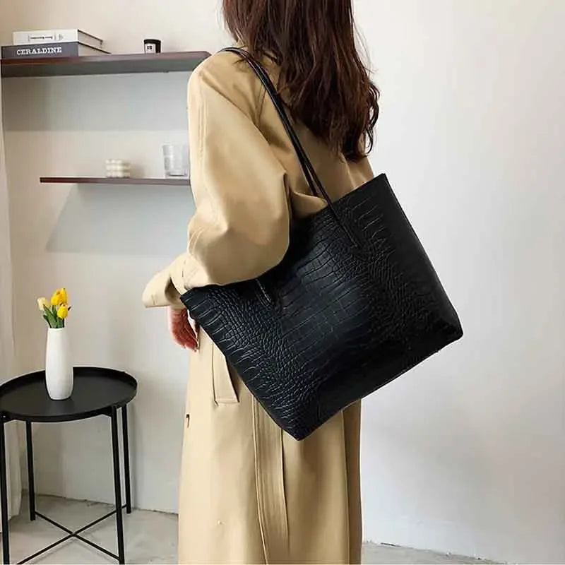 Grand sac à main  – Fourre-tout mode – Plusieurs coloris