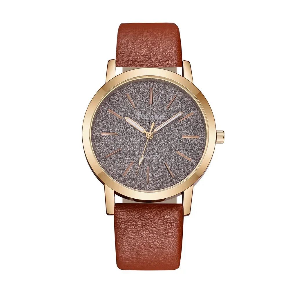 Montre femme cuir quartz – Design luxe & fashion – Plusieurs coloris
