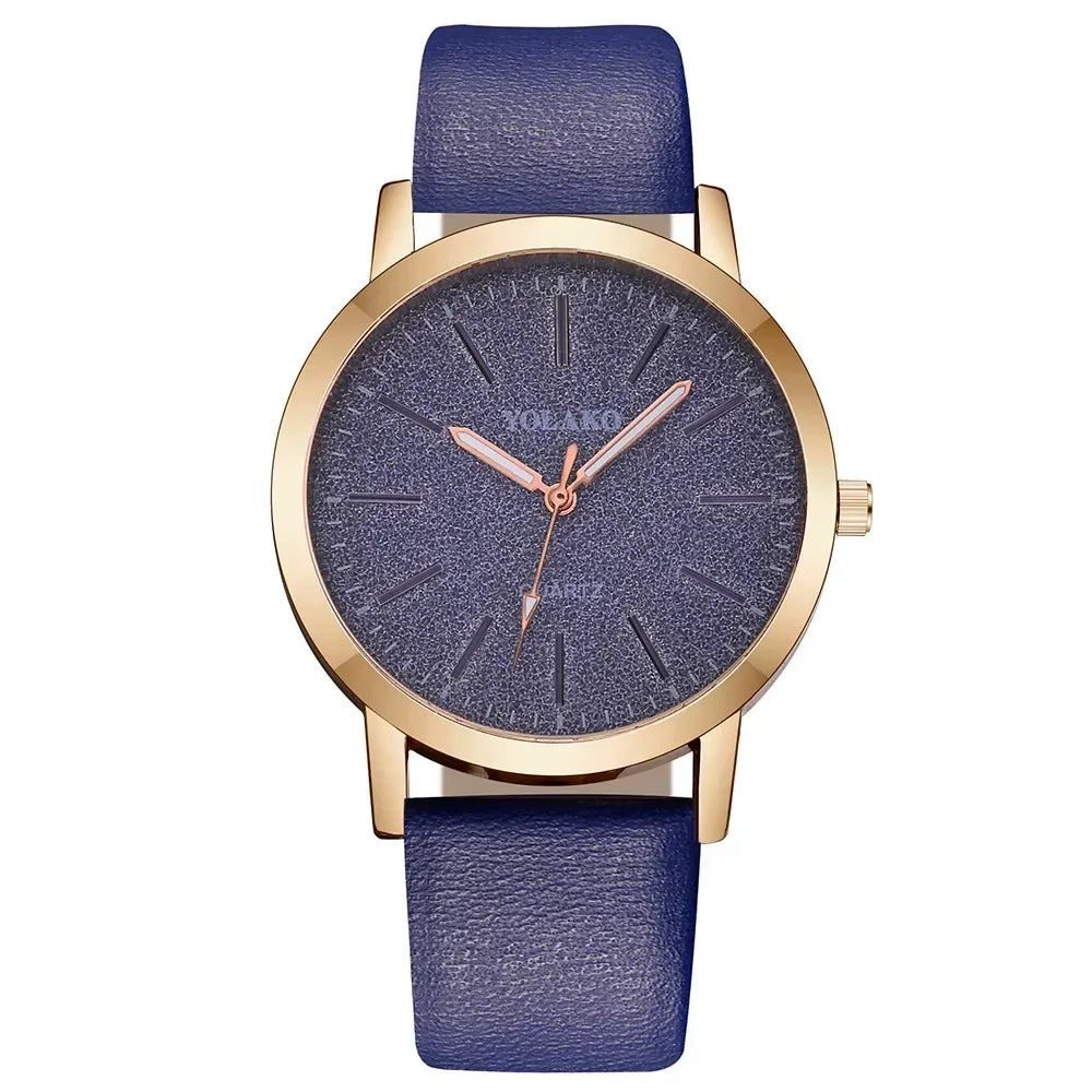 Montre femme cuir quartz – Design luxe & fashion – Plusieurs coloris
