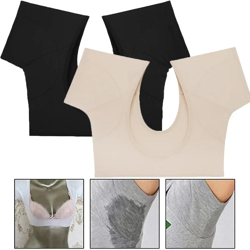 Protège-shirt anti-transpiration pour femmes - Cache-aisselles lavable pour vêtements