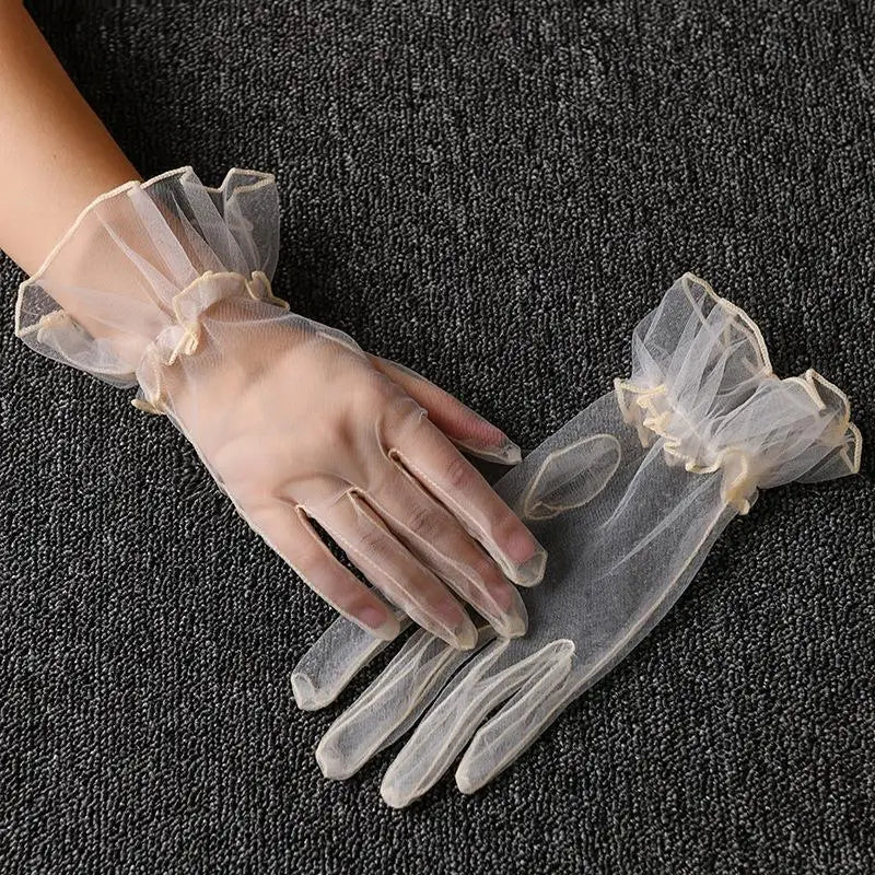 Gants tulle femme 8 coloris