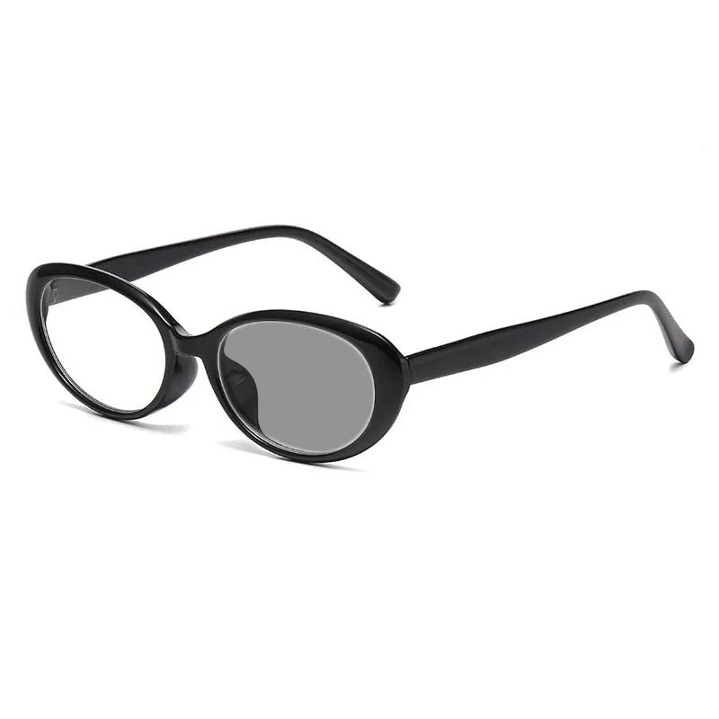 Lunettes photochromiques de vue femme – Monture ovale, anti lumière bleue