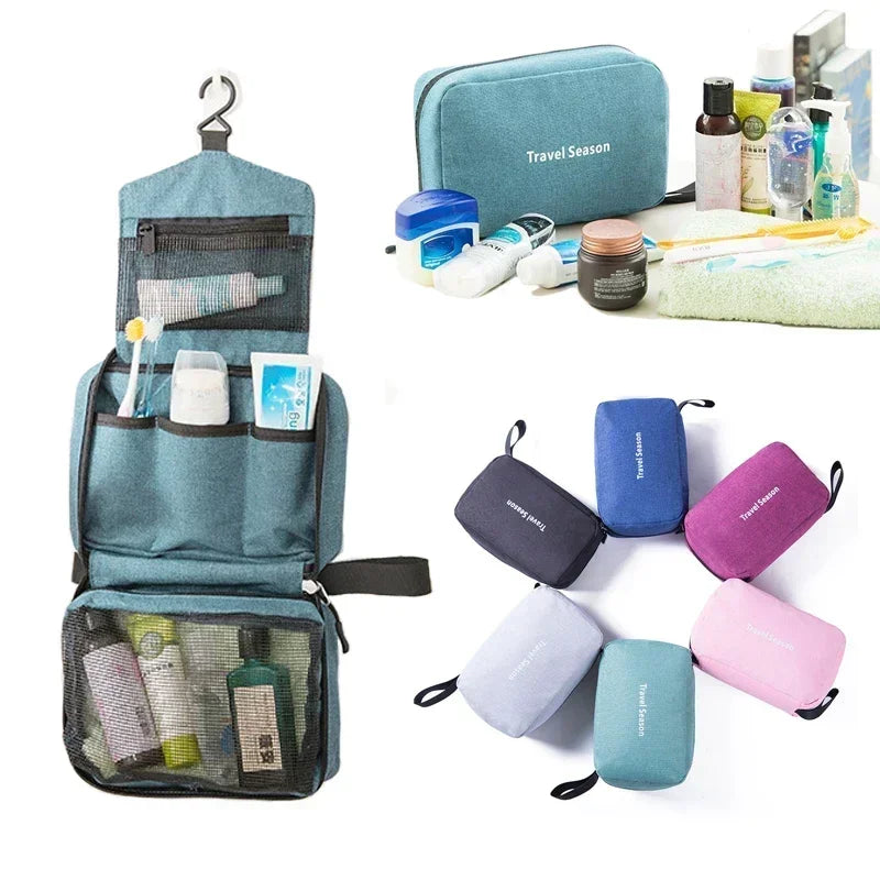 Trousse de toilette maquillage voyage – Organisateur portable, plusieurs coloris