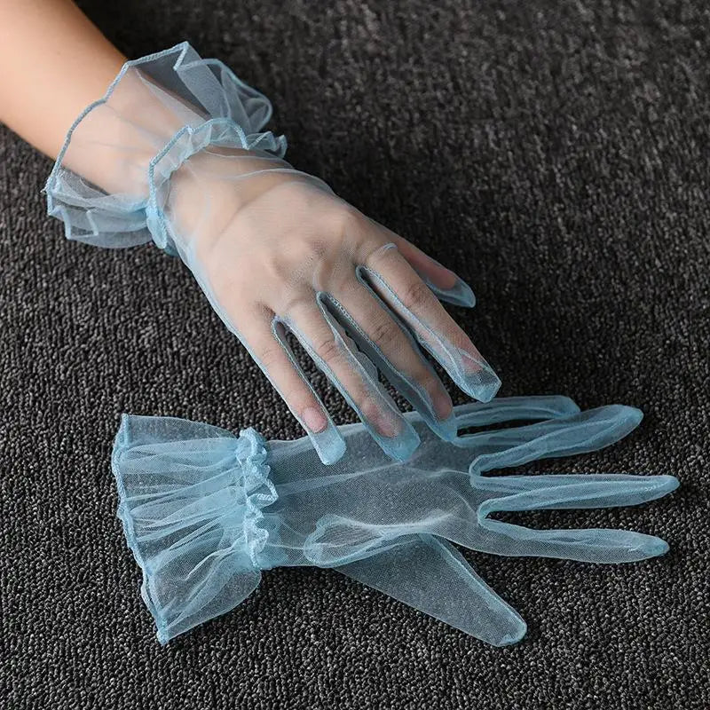 Gants tulle femme 8 coloris