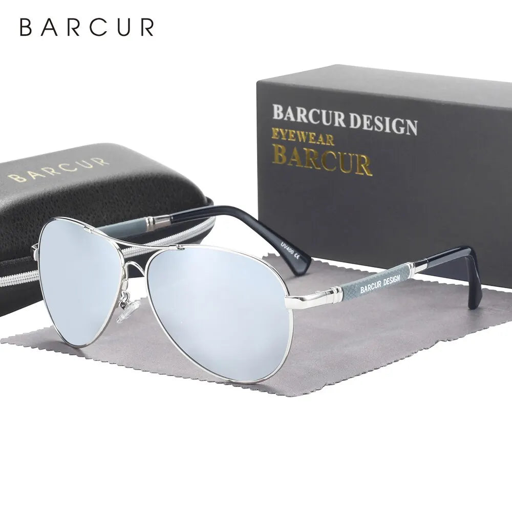 Lunettes de soleil pilote – Monture acier  – Plusieurs coloris