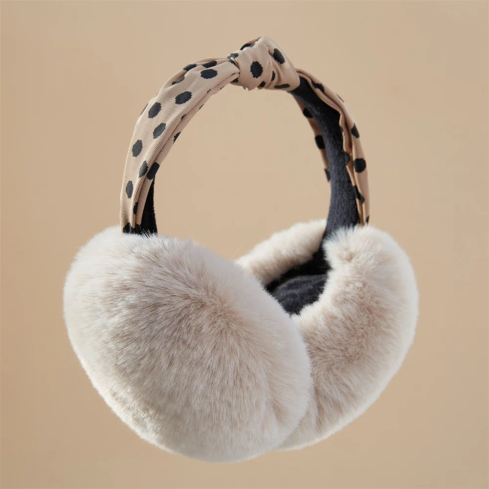 Cache-oreilles fausse fourrure unisexe – Pliables – Plusieurs coloris