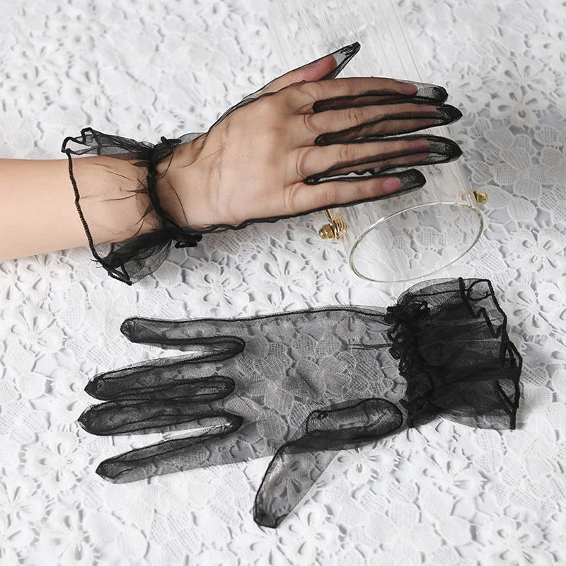 Gants tulle femme 8 coloris