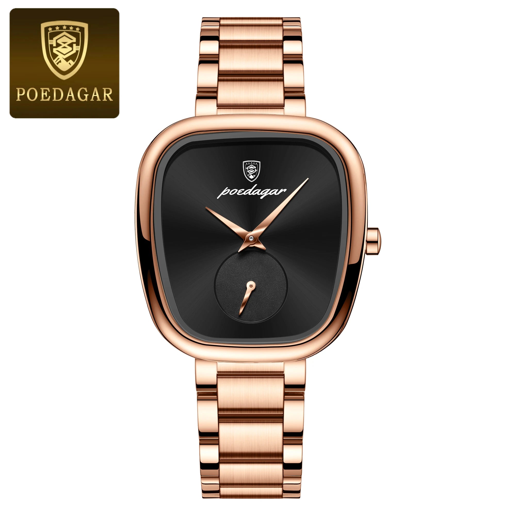 Montre femme luxe – Acier inoxydable, quartz, étanche – Plusieurs coloris
